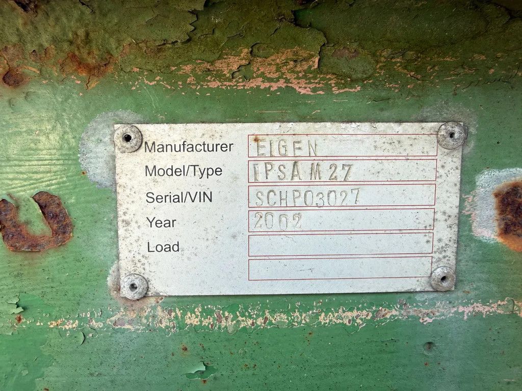 Ipsam transporttank 32000 liter tank giertank Mesttank turbo vuller