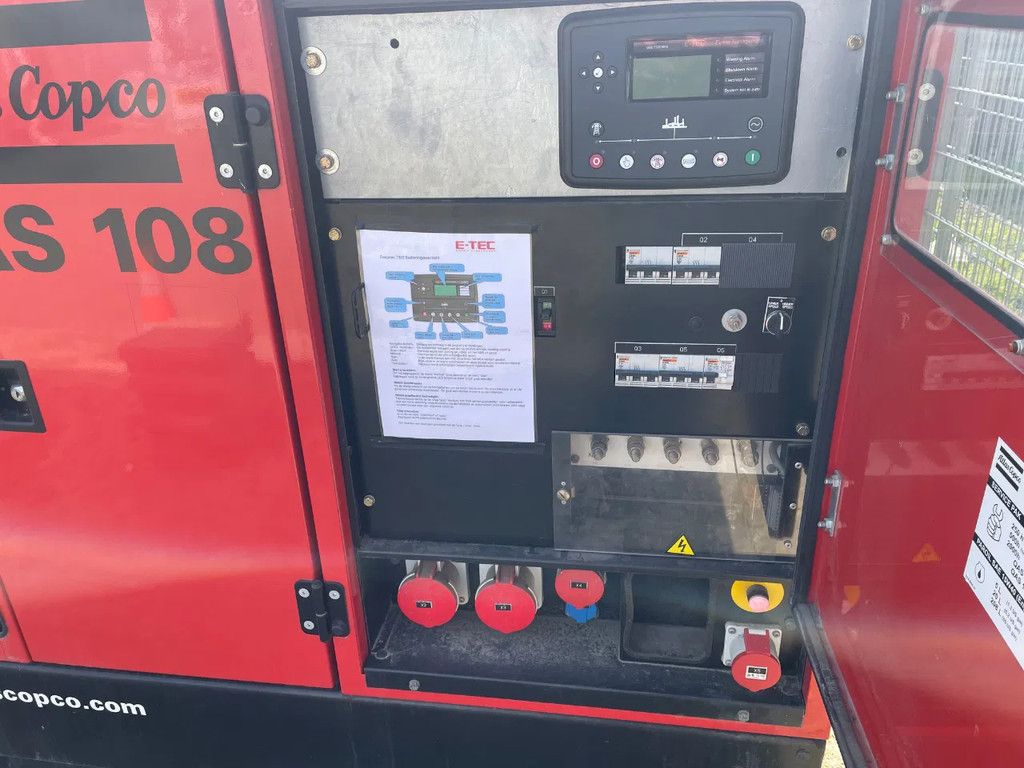 Atlas Copco QAS 108 Nieuwstaat NSA only 49 Uhr !