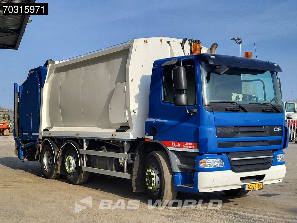 DAF CF75.250 6X2 NL-Truck APK Geesink GPM III V 20H25 Automatic Euro 5