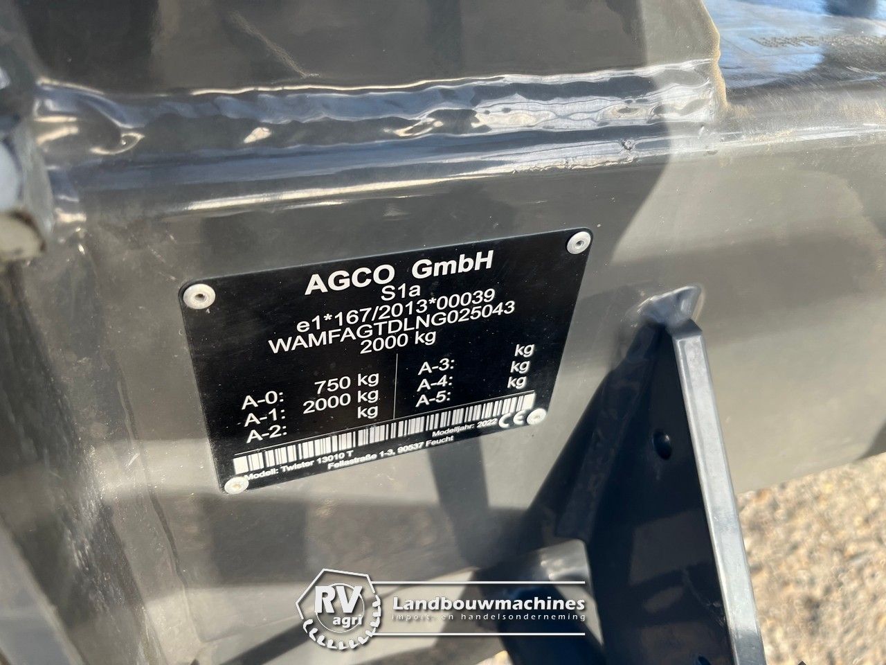 Fendt Twister 13010T schudder