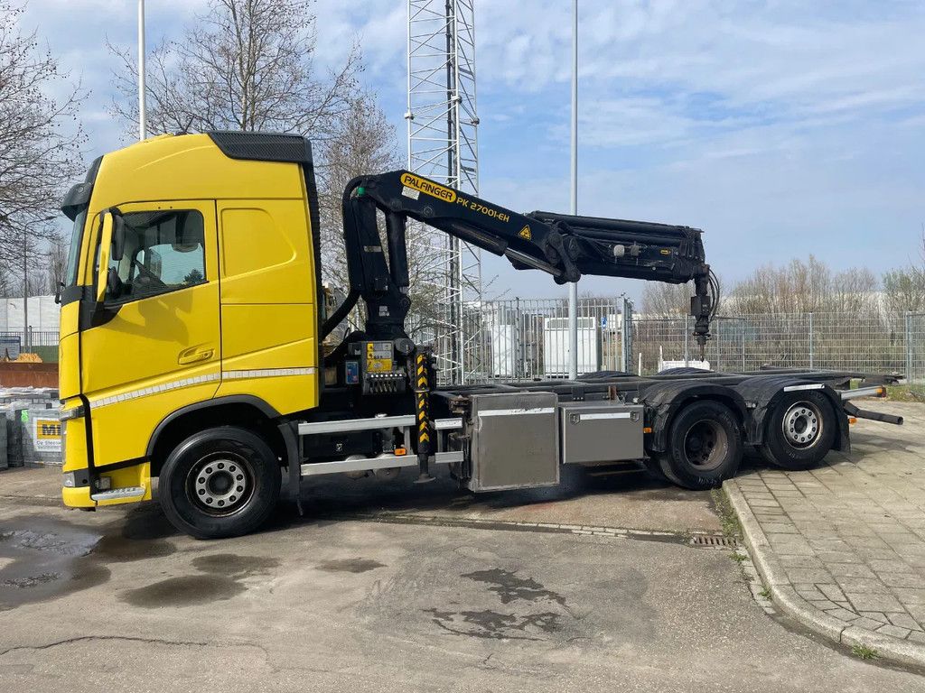 Volvo FH 460 Container carrier twistlock / Palfinger PK 27001 EH