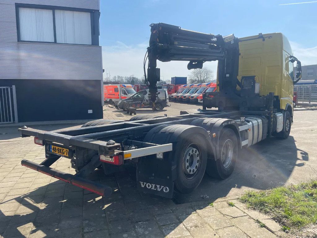 Volvo FH 460 Container carrier twistlock / Palfinger PK 27001 EH