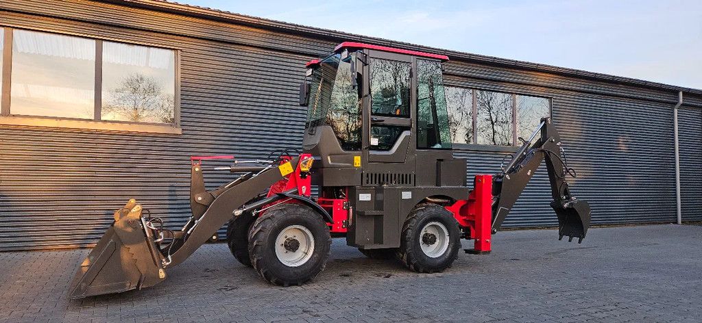 Wolf plus power HQ15-10 laad graaf cmbie backhoe