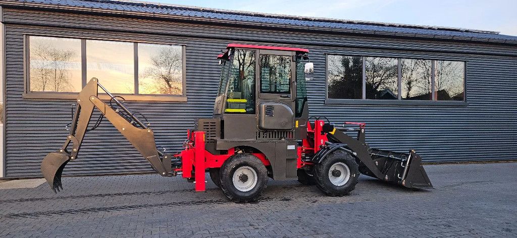 Wolf plus power HQ15-10 laad graaf cmbie backhoe