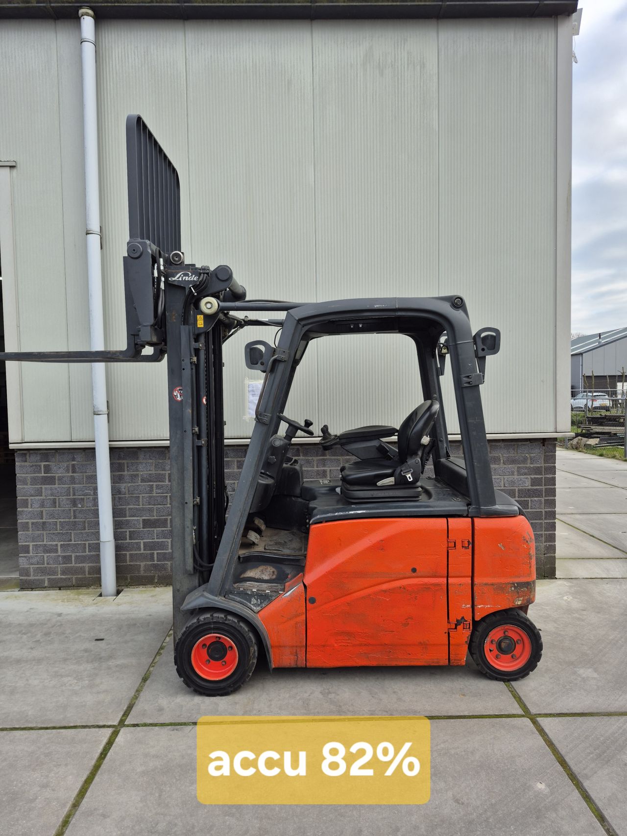 Linde E20PHL-01 triplex sideshift vorkversteller 5.220 mm