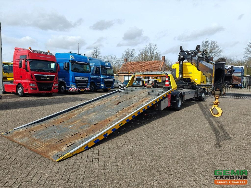 MAN TGM 15.250 4x2 DagCab(6pl.) Euro5 - HIAB 122 E-3 DUO + Evenaar + Falkom FAS3000 + Dubbele Lier 3600KG + Brill 1600KG