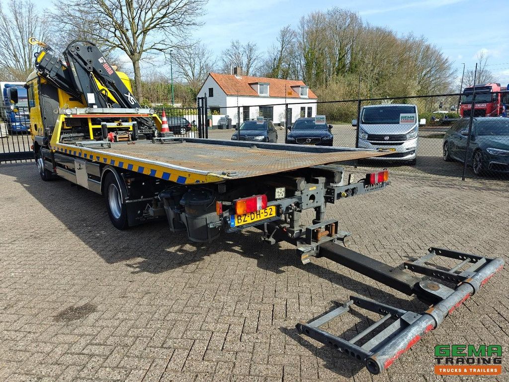 MAN TGM 15.250 4x2 DagCab(6pl.) Euro5 - HIAB 122 E-3 DUO + Evenaar + Falkom FAS3000 + Dubbele Lier 3600KG + Brill 1600KG