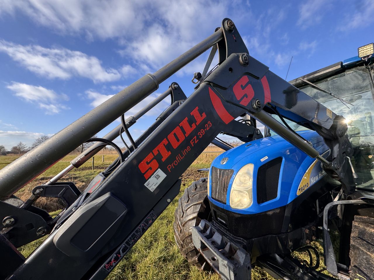 New Holland T6010 met voorlader