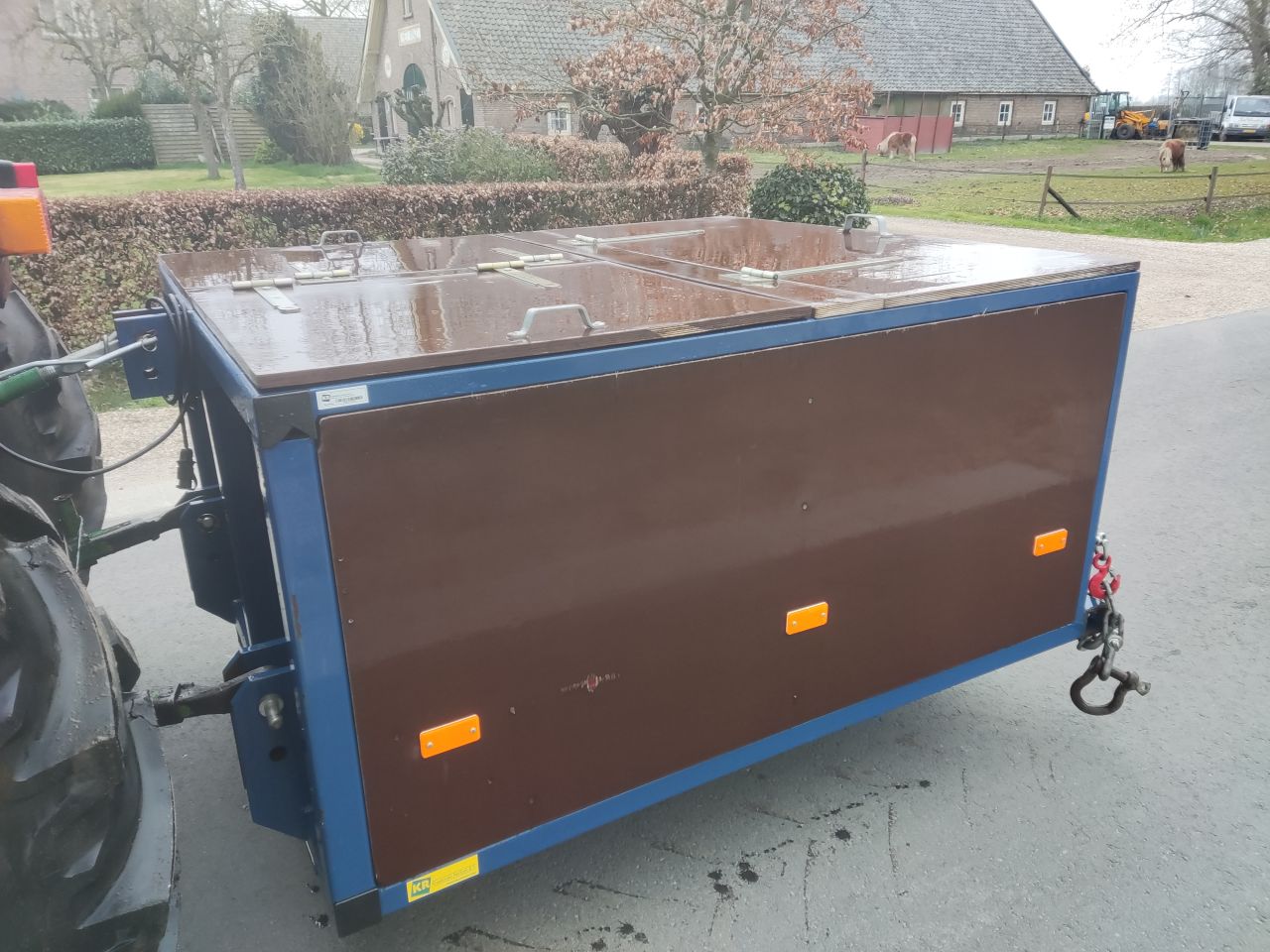 KRAAKMAN diesel / opslag / transportbak (CEMO tank (12V))