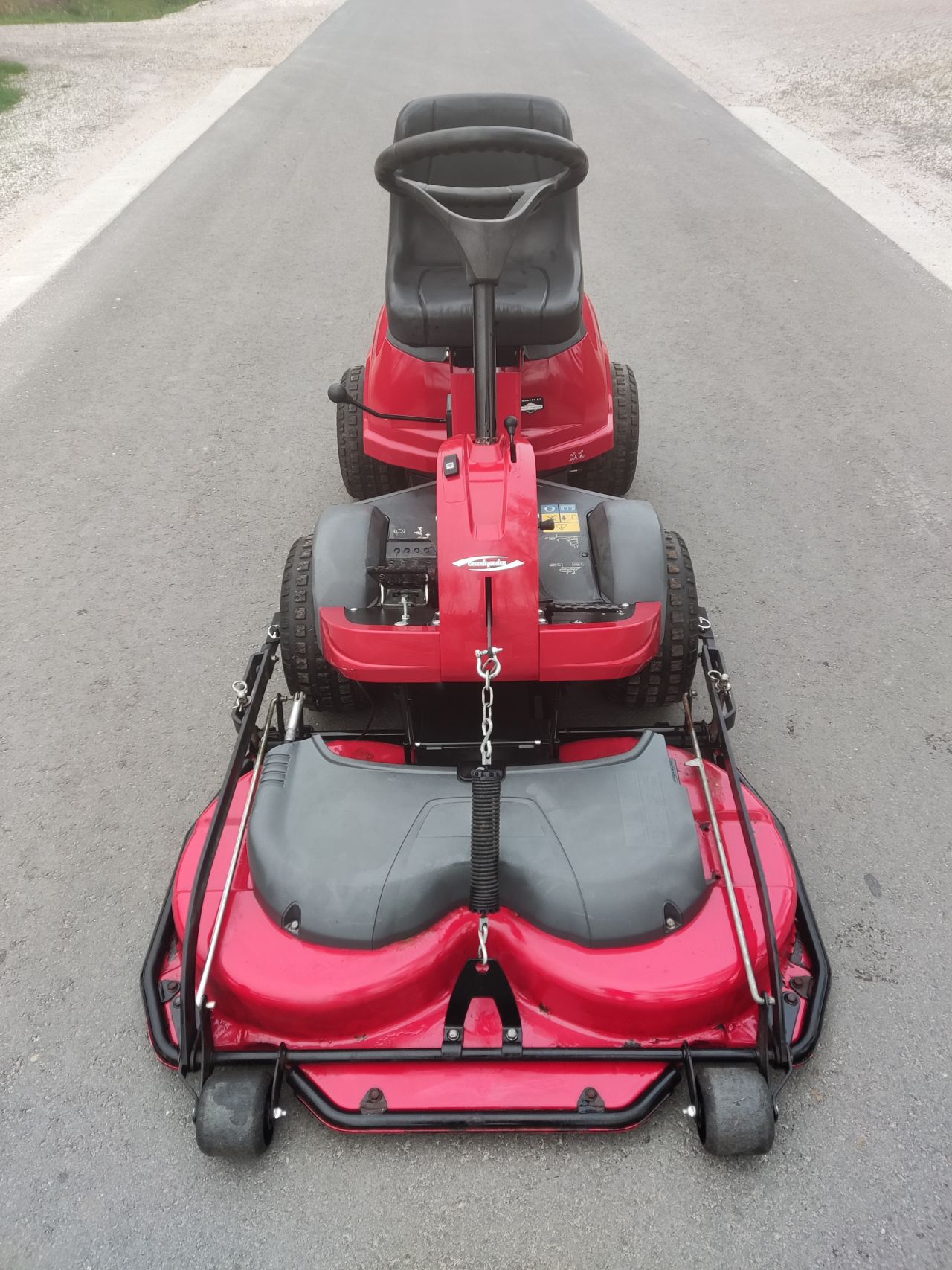 CASTELGARDEN zitmaaier (type XK4 160HD, B&S, 4WD, 105 cm.)