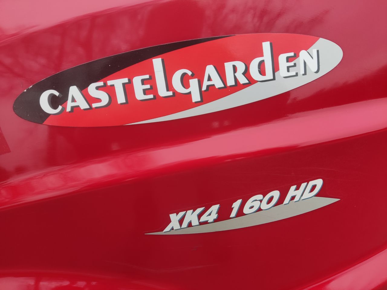 CASTELGARDEN zitmaaier (type XK4 160HD, B&S, 4WD, 105 cm.)