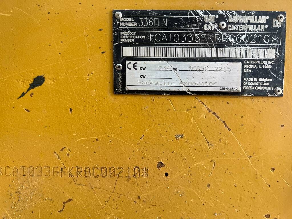 CAT 336F LN