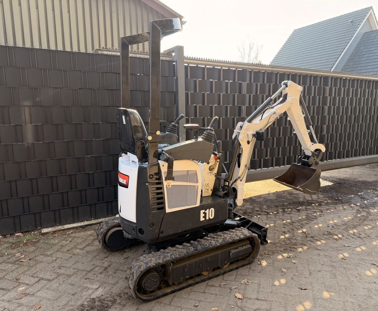 Bobcat E10 mini graafmachine hitachi yanmar takeuchi ihi kobelco