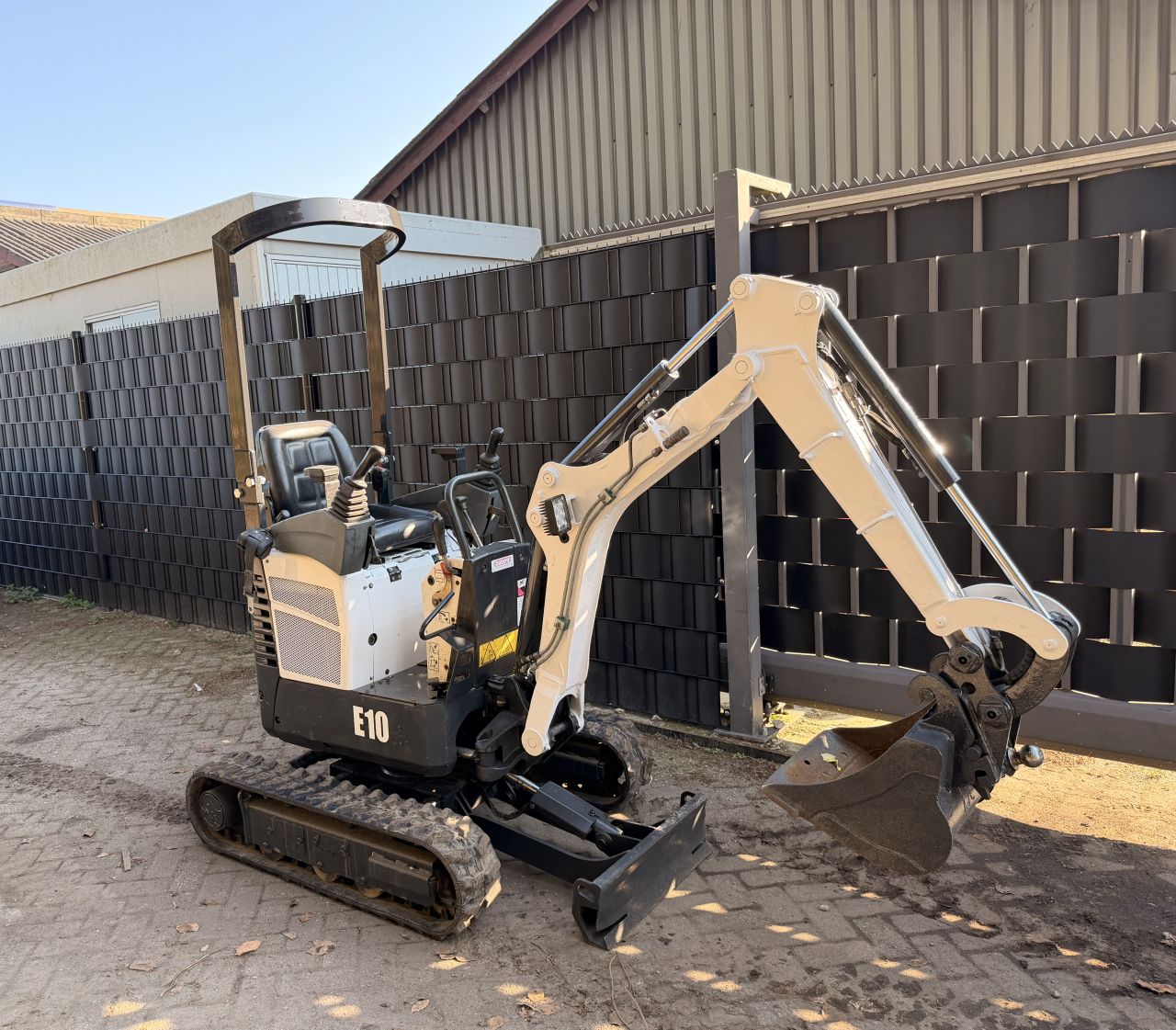 Bobcat E10 mini graafmachine hitachi yanmar takeuchi ihi kobelco