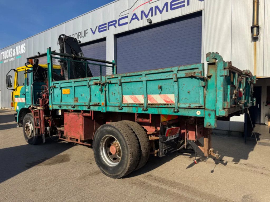 Renault G230 **BENNE+GRUE-TIPPER+CRANE**