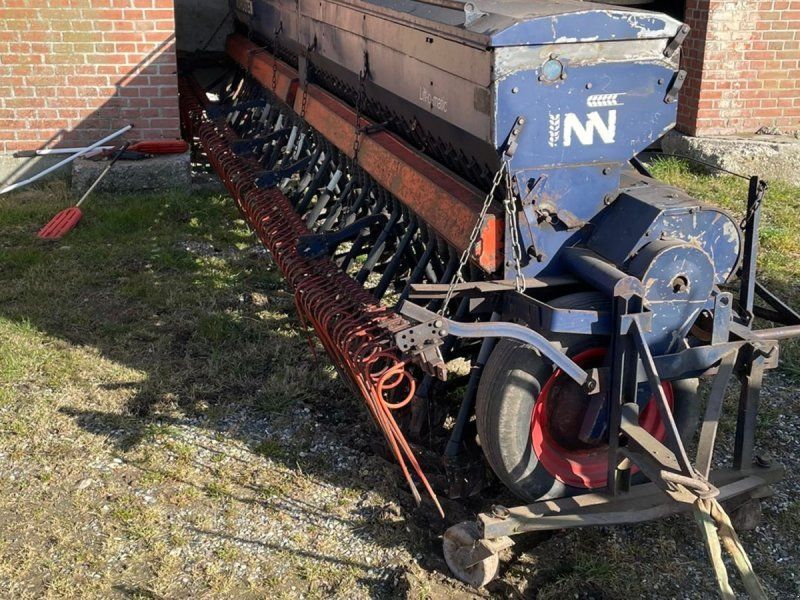 Nordsten 6M SÅMASKINE MED EFTERHARVE, RAPSFINGRE, + DIV RESERVEDELE