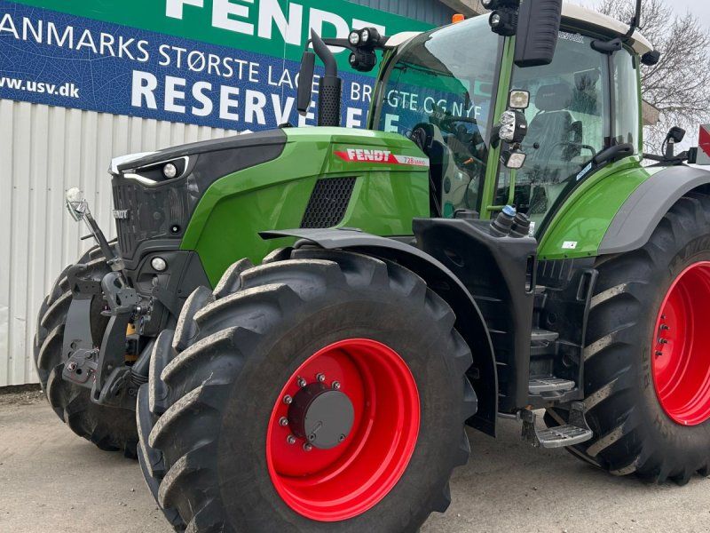 Fendt 728 Vario Gen7 Profi+ Setting2 Med Front PTO Meget udstyr
