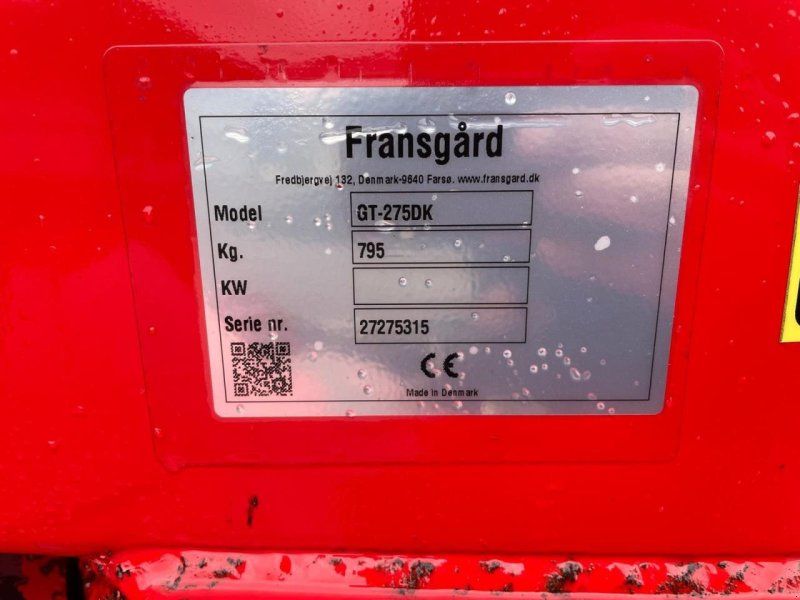 Fransgard GT-275 DK DOZERBLAD