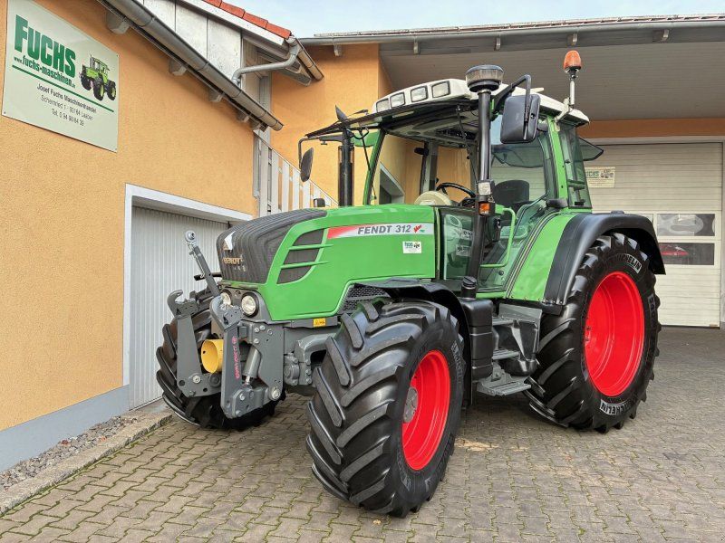 Fendt 312 Vario TMS mit Fronthydraulik, Frontzapfwelle, Deutz Motor
