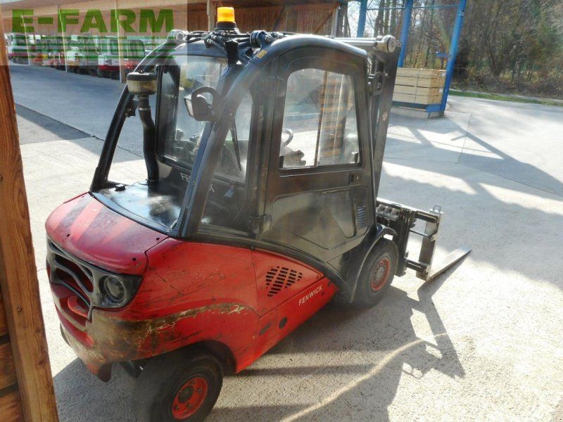 Linde h35d-01 triplex seitenschieber zinkenverstellung