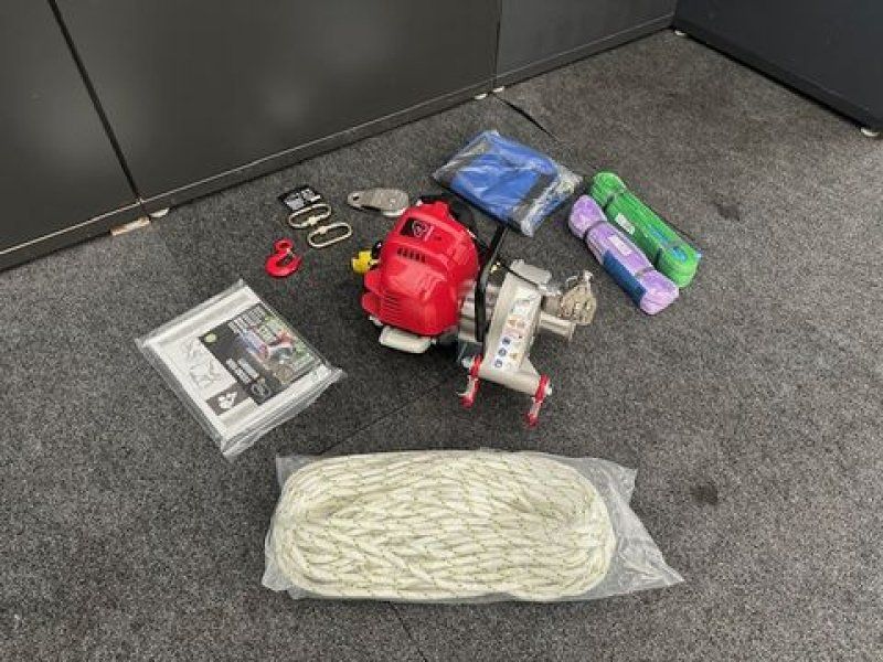 Portable Winch PCW4000 SET benzinbetriebene tragbare Spillwinde