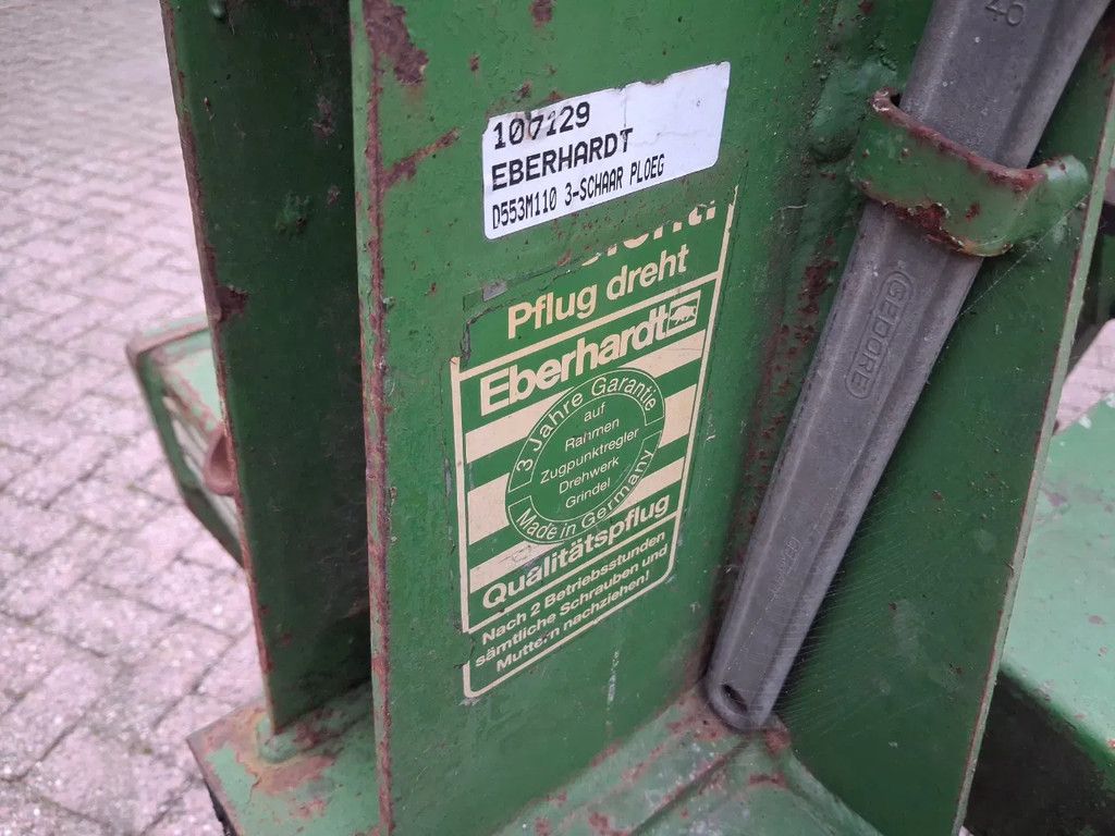 Eberhardt 3 schaar ploeg