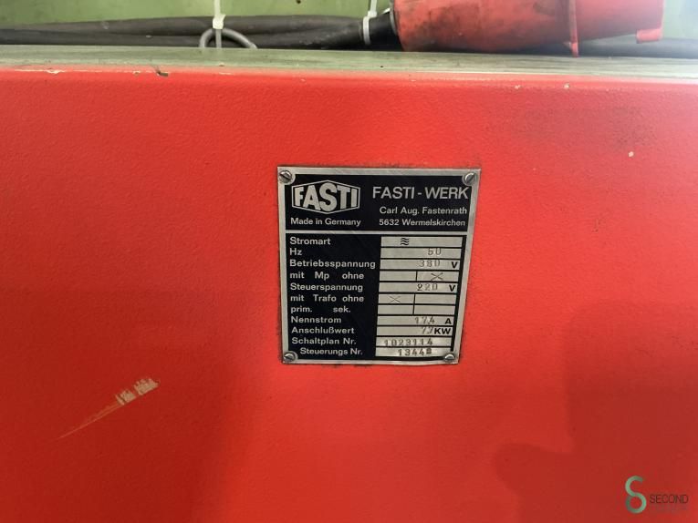 Plate rolling machines Fasti 109-30-3, 3040x3mm