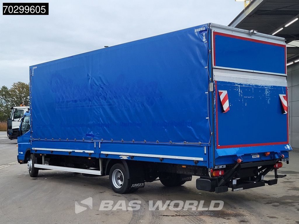 Mitsubishi Canter 7C18 4X2 Curtainsider Automatic 1000kg Ladebordwand Euro 6
