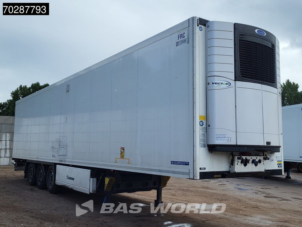 Krone Carrier Vector 1550 ATP / FRC Doppelstock Palettenkasten Liftachse