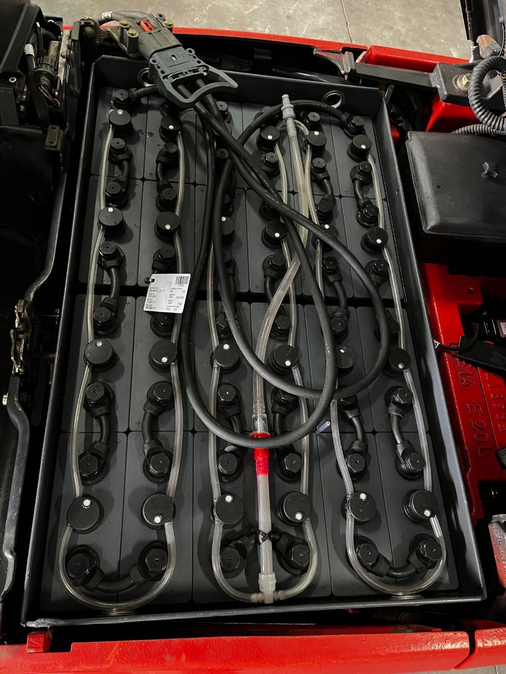 LINDE E14-01 Elektrische heftruck TRIPLO, ACCU van2022.