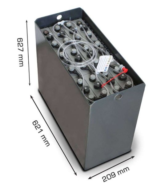 Accu 24v 250ah 2 PzS 250 Ah DIN B (621 * 209 * 627mm)