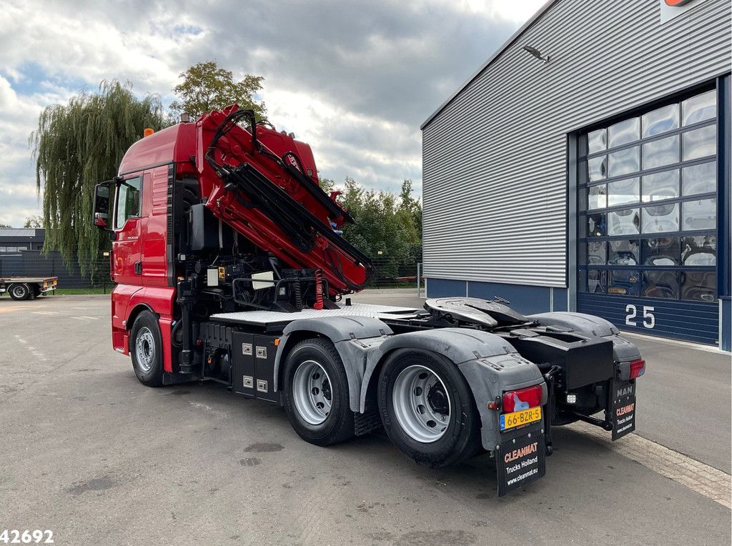 Man TGX 28.440 Euro 6 Fassi 23 Tonmeter laadkraan + Fly-Jib