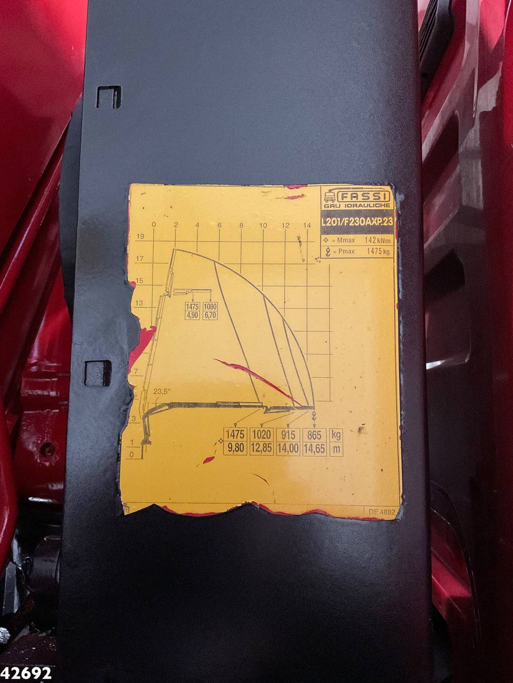 Man TGX 28.440 Euro 6 Fassi 23 Tonmeter laadkraan + Fly-Jib