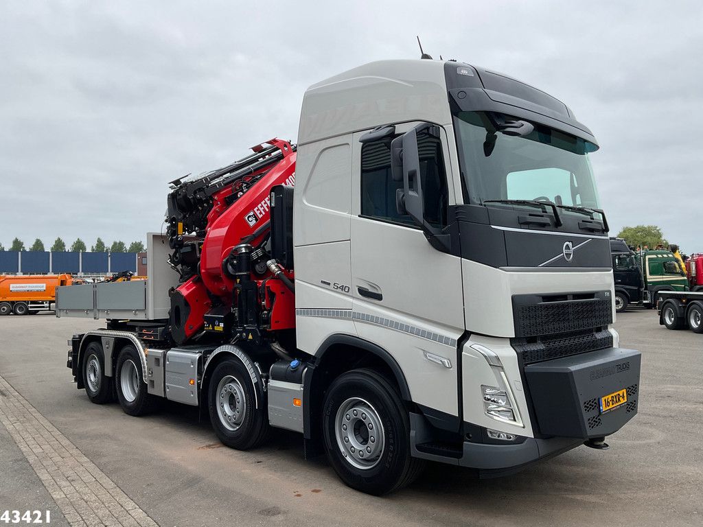 Volvo FH 540 Effer 145 Tonmeter laadkraan + Fly-Jib! Trekker met Ballastbak! NEW AND UNUSED!