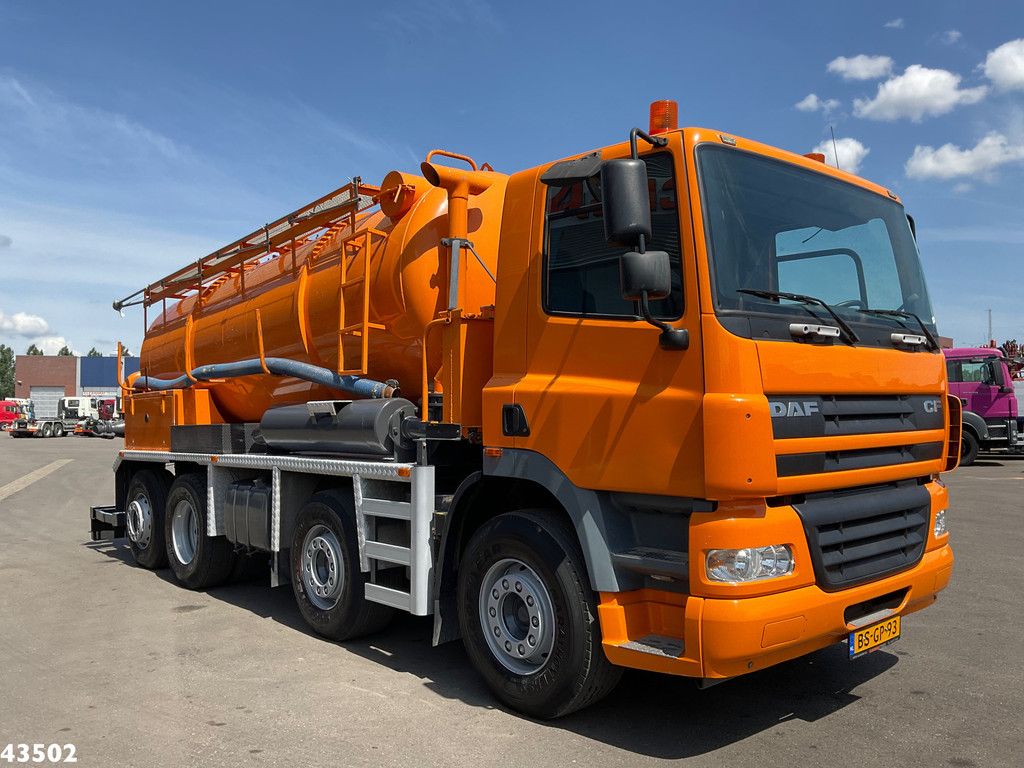DAF FAX 85 CF 340 Droge stoffen blaas installatie Just 21.613 km!
