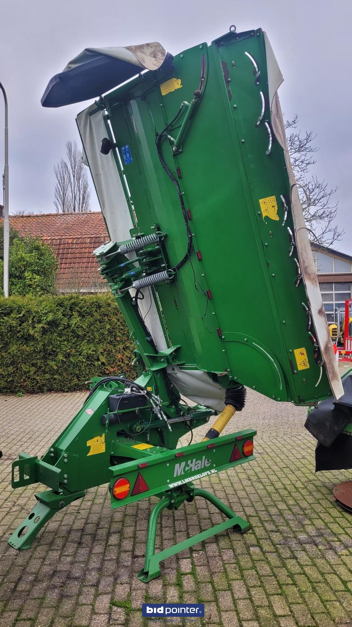 Mc. Hale achtermaaier met kneuzer Proglide R 3100