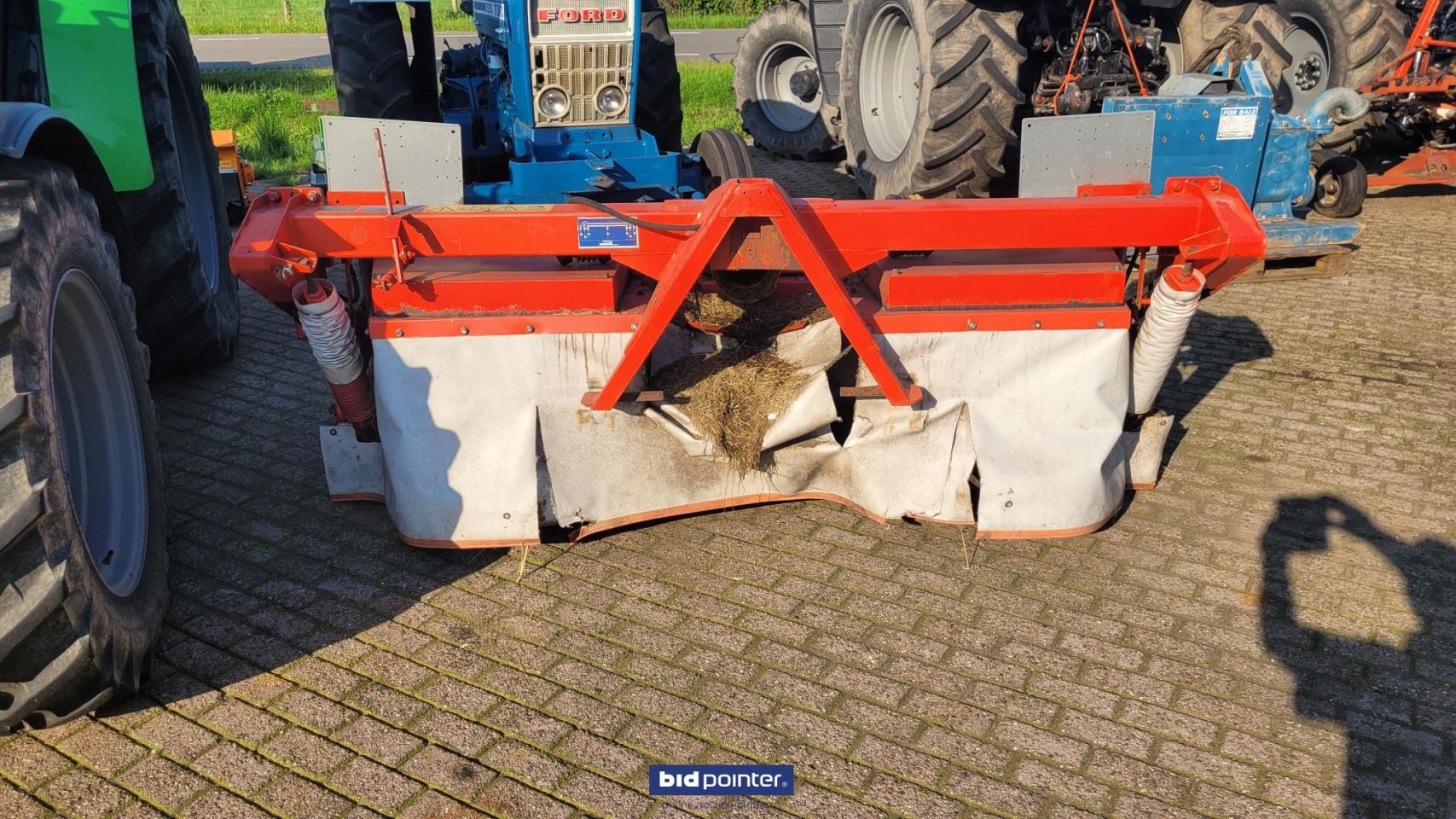 Kuhn frontmaaier GMD 702 F MAAIBALK DEFECT