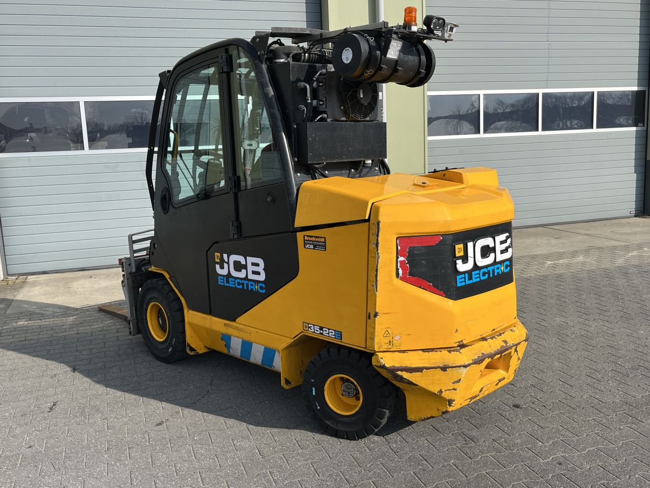 JCB Teletruk TLT35-22E elektrische heftruck