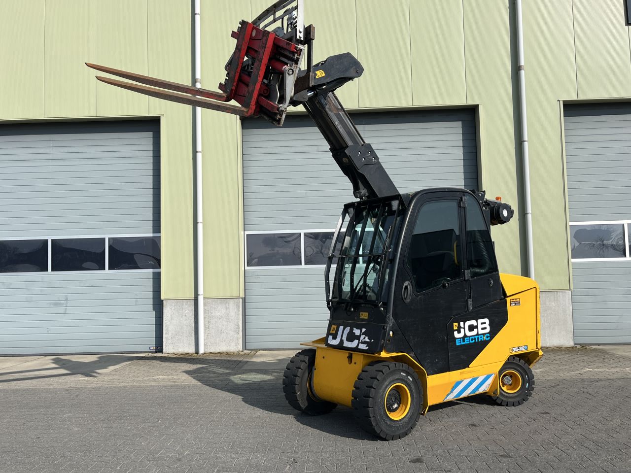 JCB Teletruk TLT35-22E elektrische heftruck
