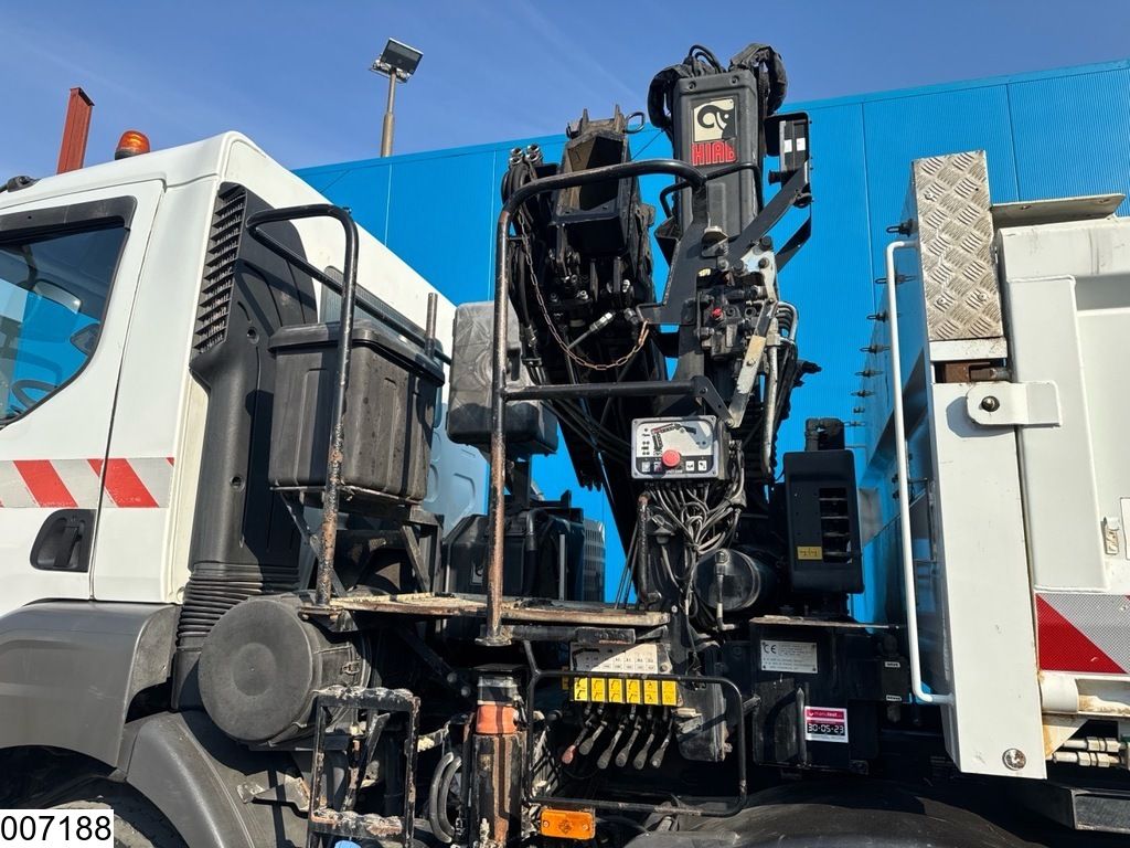 Renault Kerax 430 Dxi 8x4, EURO 5, Hiab, Kipper, Steel suspension