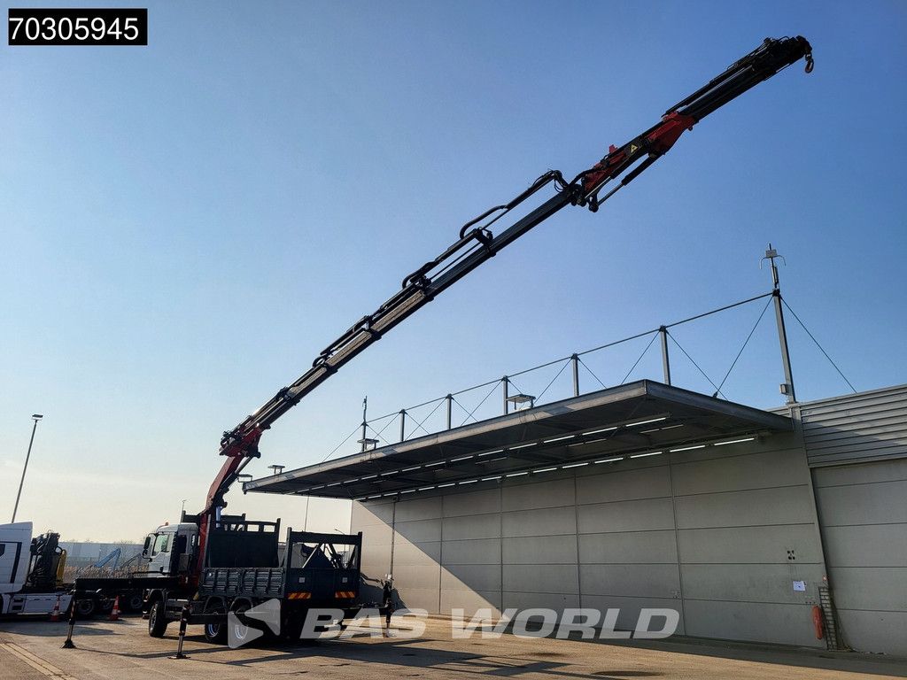 MAN TGA TGA 33.350 6X6 Fassi F600 6+6 Extensions Fly-Jib Manual Full Steel
