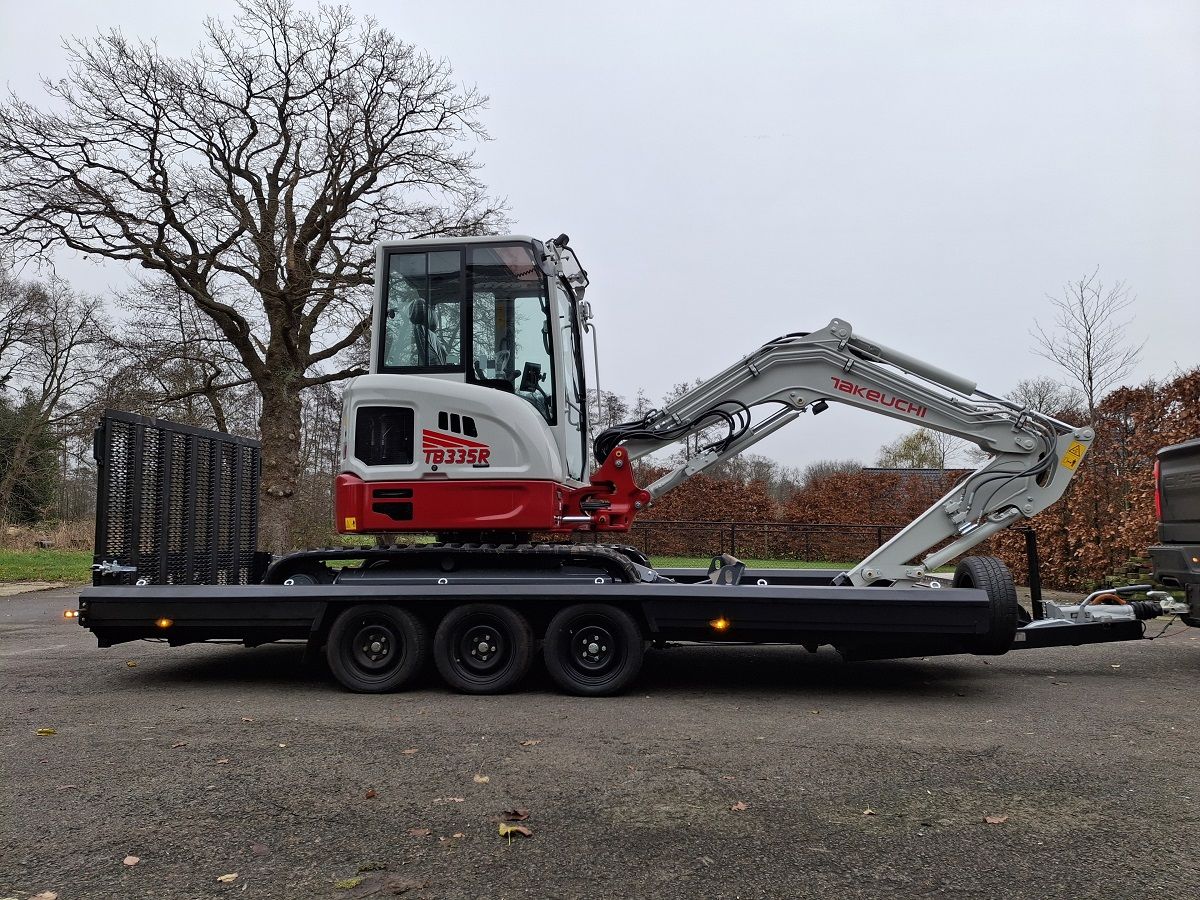 Takeuchi TB335R, BJ2026, minigraver, minikraan, Nieuw!