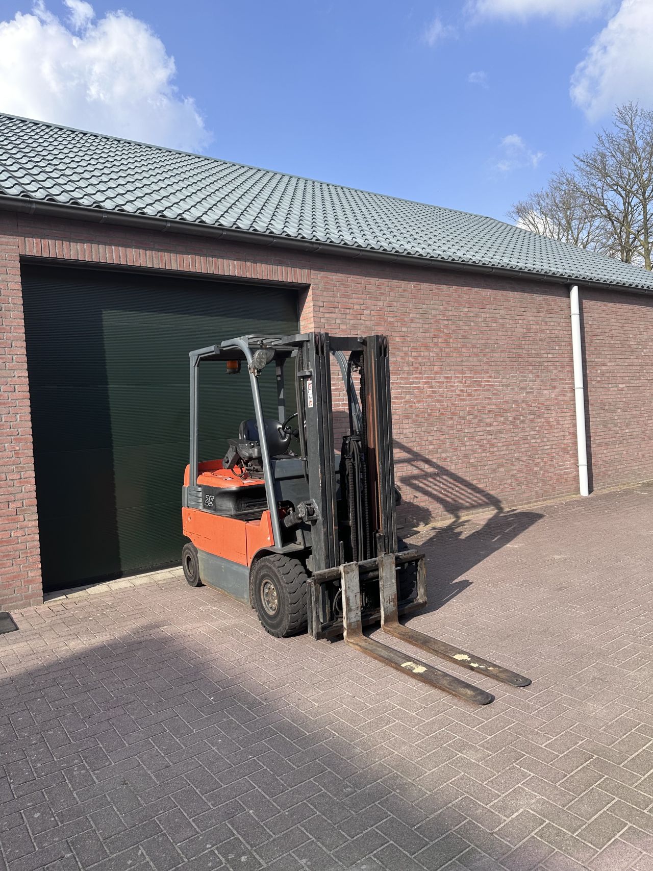 Toyota 7FBMF25 2500kg triplo elektrische heftruck