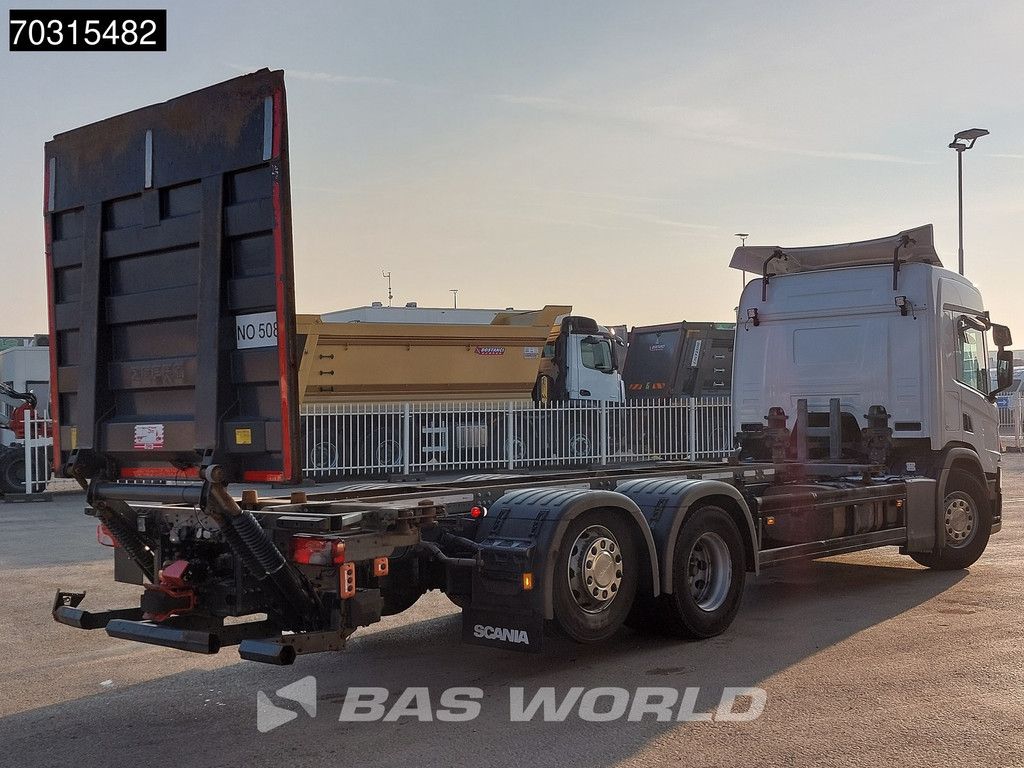 Scania P P500 6X2 Full Air Zepro 2500kg Ladebordwand Lift-Lenk Asche Retarder Automatic