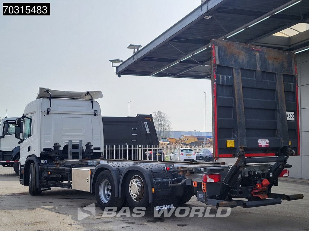 Scania P P500 6X2 Full Air Zepro 2500kg Ladebordwand Lift-Lenk Asche Retarder Automatic