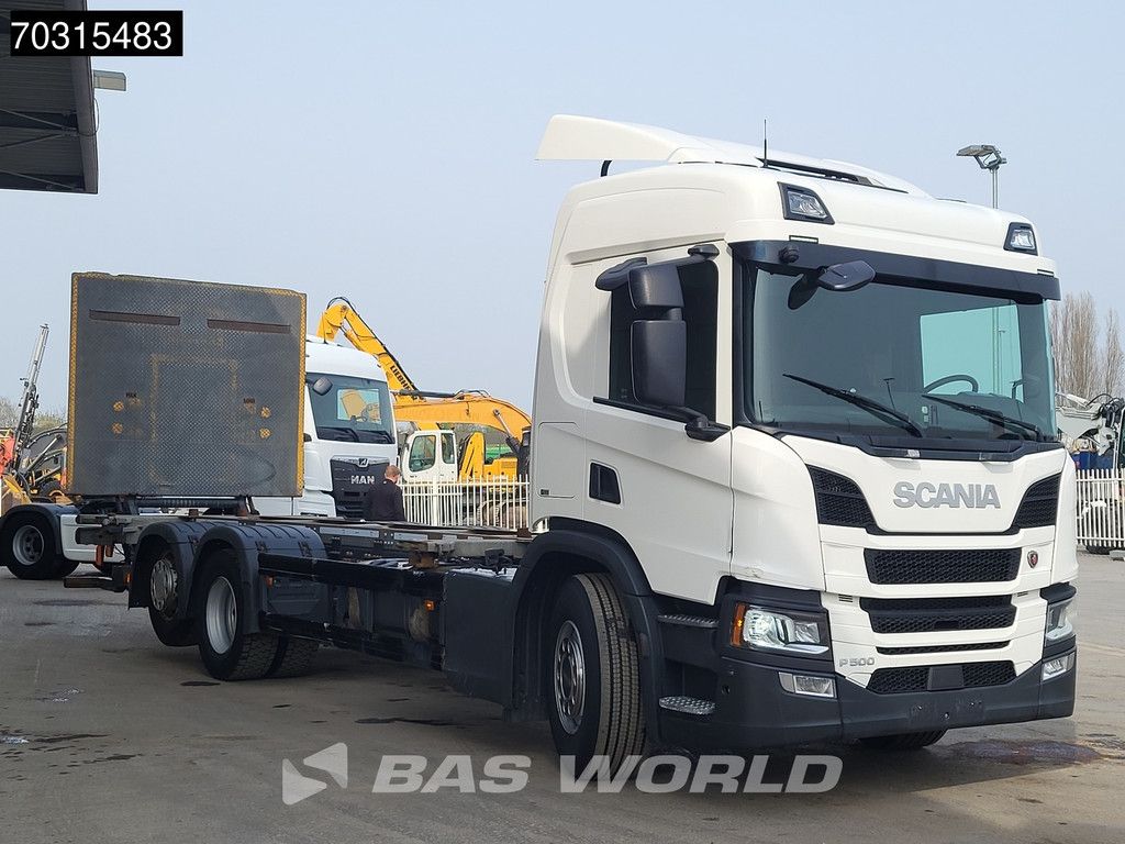 Scania P P500 6X2 Full Air Zepro 2500kg Ladebordwand Lift-Lenk Asche Retarder Automatic