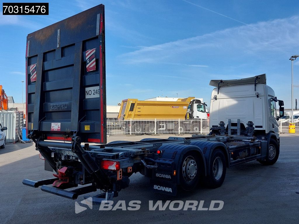 Scania P P500 6X2 Full Air Zepro 2500kg Ladebordwand Lift-Lenk Asche Retarder Automatic