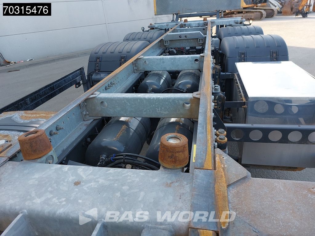 Scania P P500 6X2 Full Air Zepro 2500kg Ladebordwand Lift-Lenk Asche Retarder Automatic