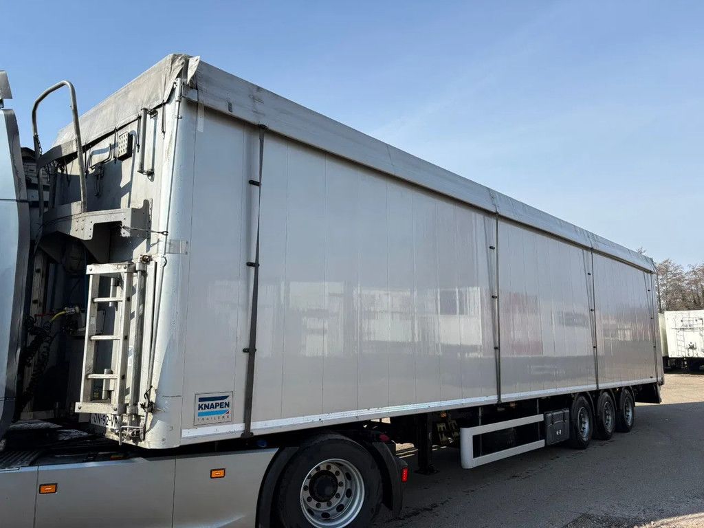 Knapen Trailers K100 K100 97m3 Cargo floor 10MM 3 years old Liftas APK/TUV 09-2026