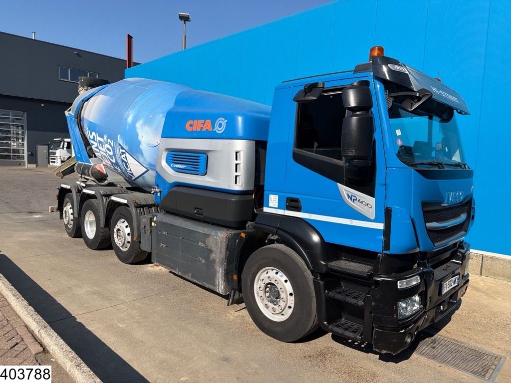 Iveco Stralis 400 CNG 8X2, EURO 6, CNG, CIFA 9m3, Electric